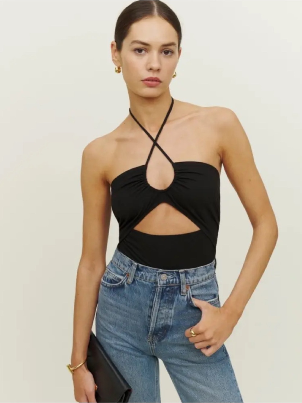 Reformation Ozella Knit Top - XS